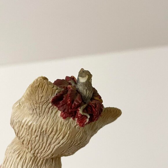 Vtg 1992 Kathy Wise Cats Kittens with Mouse Enesco Flaws - Picture 6 of 16